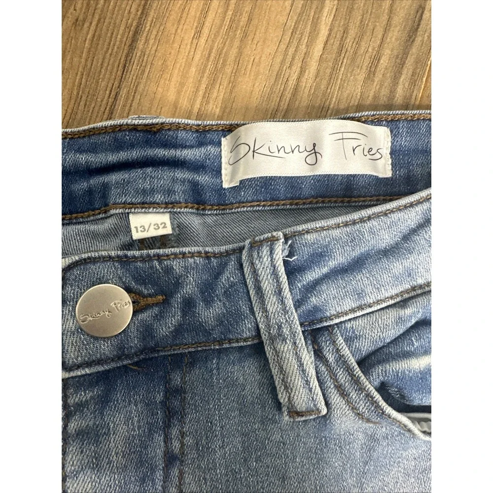 Skinny Fries Women's‎ Skinny Jeans Size 13/32 Light Wash Blue